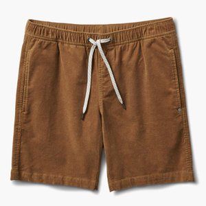NWOT | Men's Vuori Optimist Corduroy Shorts | Camel | Medium
